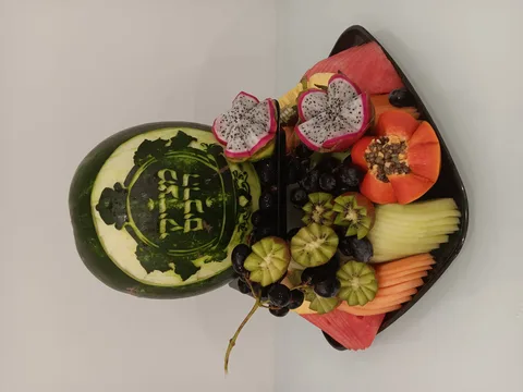 Watermelon carving