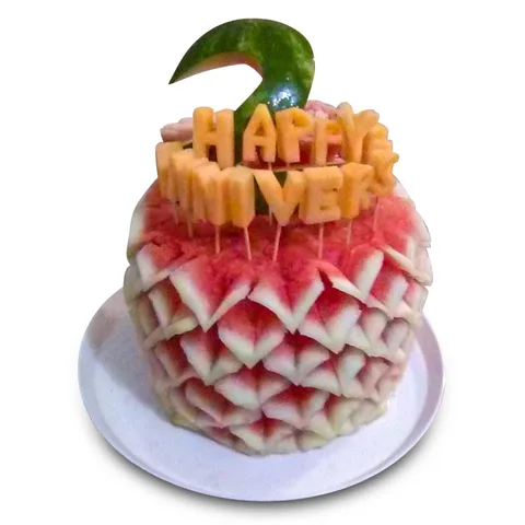 Watermelon Birthday Cake
