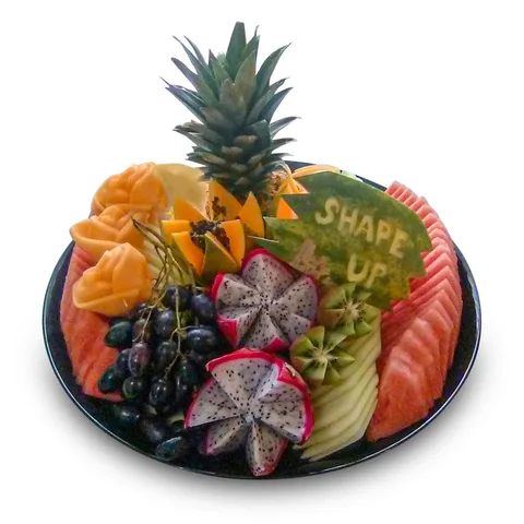 Large Platter with Small Carving