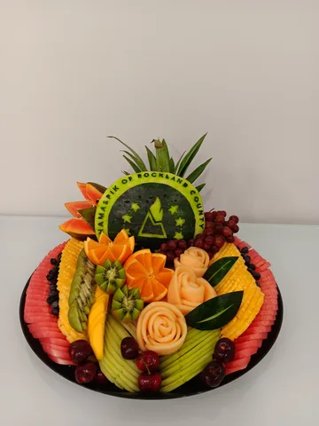 Large Platter with Small Carving