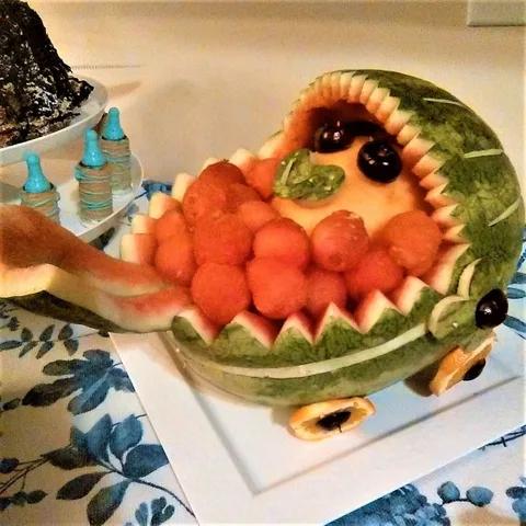 Watermelon Baby Carriage